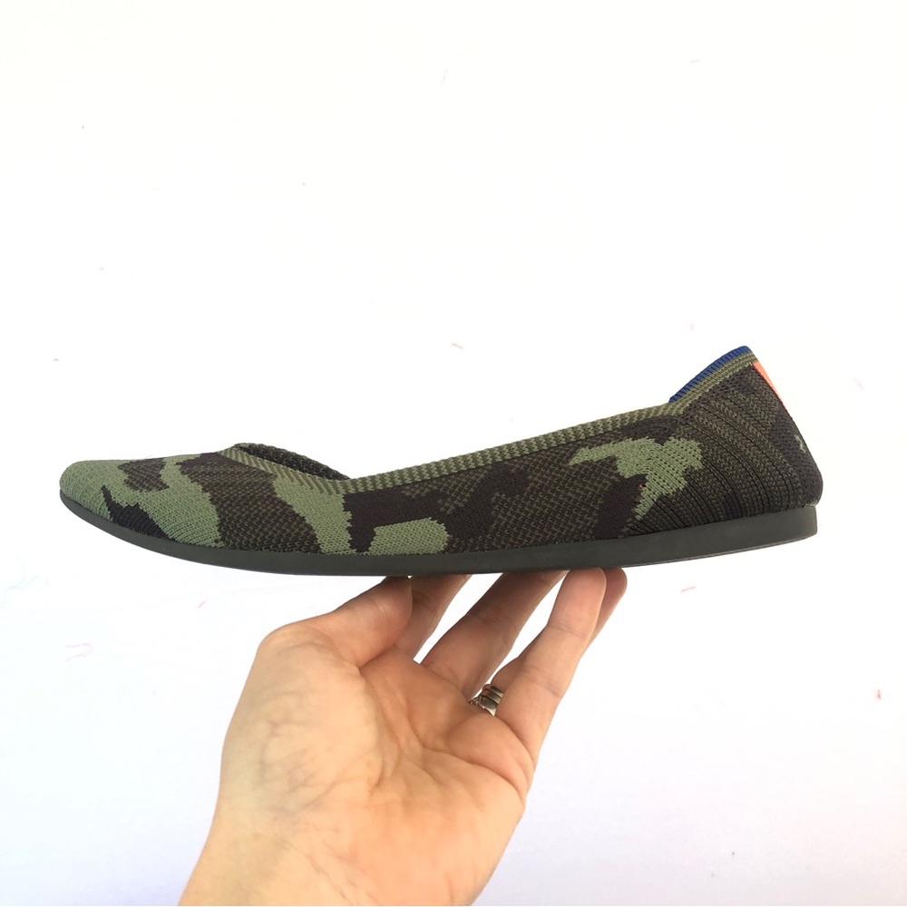 Retired Green Camo Rothy’s sz 8 GUC - Picture 2 of 5